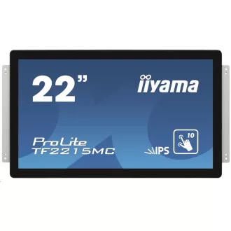 iiyama ProLite TF2215MC-B2, 54,6 cm (21,5 ''), projicirani kapacitivni, 10 TP, Full HD, crni iiyama ProLite TF2215MC-B2, 54,6 cm (21,5 ''), projicirani kapacitivni, 10 TP, Full HD, crni