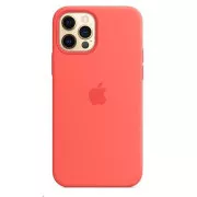 APPLE iPhone 12/12 Pro Silikonska maska s MagSafeom - Pink Citrus