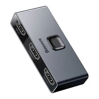 Baseus Matrix HDMI Splitter 2u1 / 1v2 sivi Baseus Matrix HDMI Splitter 2u1 / 1v2 sivi