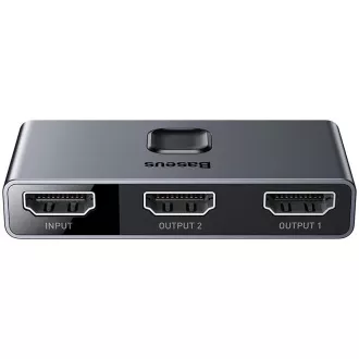 Baseus Matrix HDMI Splitter 2u1 / 1v2 sivi Baseus Matrix HDMI Splitter 2u1 / 1v2 sivi
