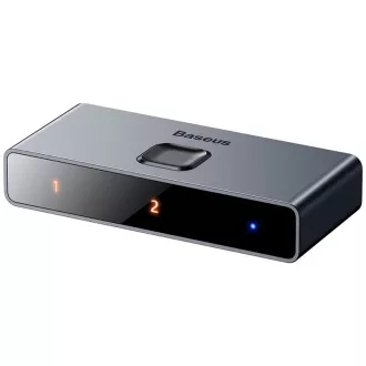 Baseus Matrix HDMI Splitter 2u1 / 1v2 sivi Baseus Matrix HDMI Splitter 2u1 / 1v2 sivi