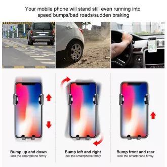 Baseus Osculum Type Gravity držač za automobil (nadzorna ploča), crna