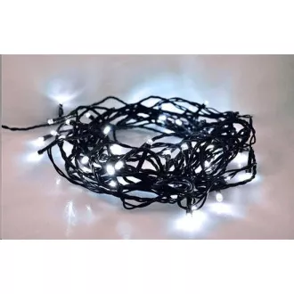 SOLIGHT LED vanjski božićni lančić, 400 LED dioda, 20m, 5m kabel, 8 funkcija, IP44, hladno bijela