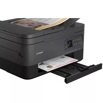 Canon PIXMA pisač TS7450 crni - u boji, MF (ispis, fotokopir, skeniranje, oblak), obostrani, USB, Wi-Fi, Bluetooth