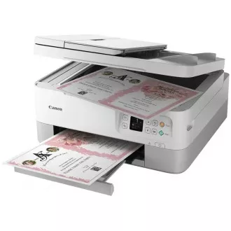 Canon PIXMA Printer TS7451 bijeli - boja, MF (ispis, fotokopir, skeniranje, oblak), obostrani, USB, Wi-Fi, Bluetooth Canon PIXMA Printer TS7451 bijeli - boja, MF (ispis, fotokopir, skeniranje, oblak), obostrani, USB, Wi-Fi, Bluetooth