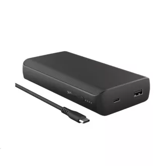 TRUST power bank Laro, 65W, 20000 mAh, USB-C - za prijenosna računala, prijenosna računala, MAC