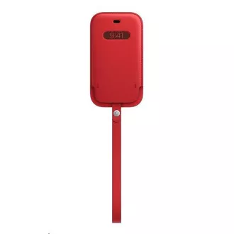 APPLE iPhone 12 mini kožni rukav s MagSafeom - (PROIZVOD) CRVENI APPLE iPhone 12 mini kožni rukav s MagSafeom - (PROIZVOD) CRVENI