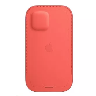 APPLE iPhone 12 | 12 Pro kožni rukav s MagSafe - Pink Citrus APPLE iPhone 12 | 12 Pro kožni rukav s MagSafe - Pink Citrus