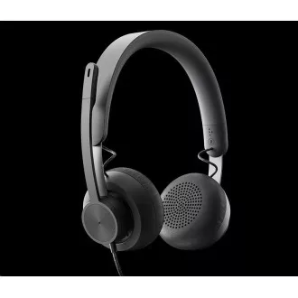 Logitech Zone Wired Teams Headset Graphite - EMEA