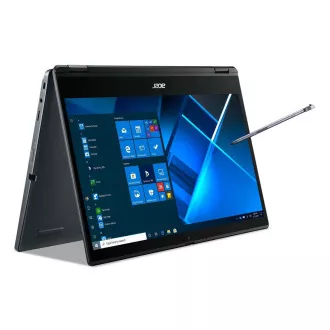 ACER NTB EDU TM SPINP4 (TMP414RN-51-38QY) - i3-1115G4, 14 "FHD IPS touch, 8 GB, 256 GBSSD, UHD Grap., Active Stylus, W10P, plava