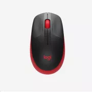 Logitech bežični miš M190 pune veličine, crveni
