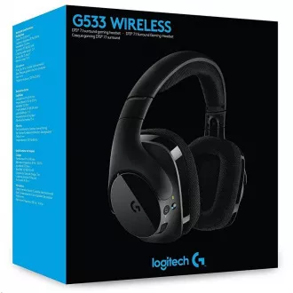 Logitech G533 slušalice za igranje, bežične slušalice za igre Logitech G533 slušalice za igranje, bežične slušalice za igre