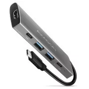 AXAGON HMC-5G2, USB 10Gbps hub, portovi 2x USB-A, 2x USB-C, HDMI 4k/60, PD 100W, USB-C kabel 13cm