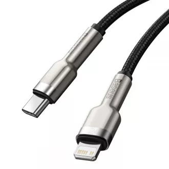 Baseus Cafule Series USB-C kabel za punjenje/podatkovni kabel za Lightning PD 20W 1m, crni