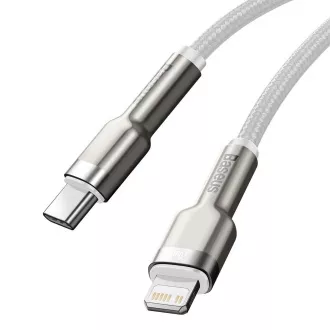 Baseus Cafule Series USB-C kabel za punjenje/podatkovni kabel za Lightning PD 20W 1m, bijeli
