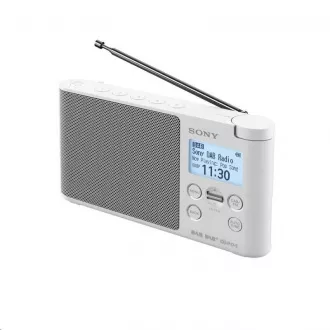 SONY prijenosni digitalni radio DAB / DAB + s LCD zaslonom, bijeli SONY prijenosni digitalni radio DAB / DAB + s LCD zaslonom, bijeli
