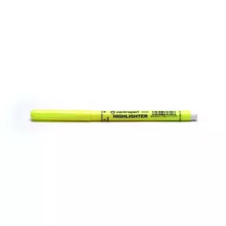 Highlighter Centropen 2532 žuti cilindrični vrh 1,8 mm