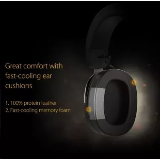 ASUS TUF Gaming H3 Gun Metalne slušalice, Gaming Headset, crno-siva ASUS TUF Gaming H3 Gun Metalne slušalice, Gaming Headset, crno-siva