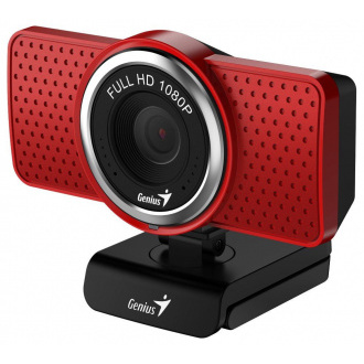 GENIUS web kamera ECam 8000 / crvena / Full HD 1080P / USB2.0 / mikrofon