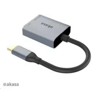 AKASA čitač kartica AK-CR-10BK (SD, microSD), vanjski, USB 3.2 Type-C