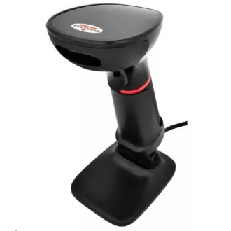Virtuos CCD 2D čitač Virtuos HT-855A, USB, stalak, crni Virtuos CCD 2D čitač Virtuos HT-855A, USB, stalak, crni