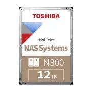 TOSHIBA HDD N300 NAS 12TB, SATA III, 7200 rpm, 256MB cache, 3.5", BULK