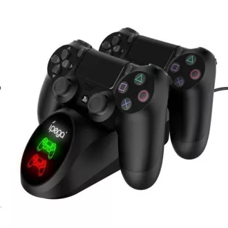 iPega PG-9180 Double Charger priključna stanica za PS4 gamepade, crna iPega PG-9180 Double Charger priključna stanica za PS4 gamepade, crna