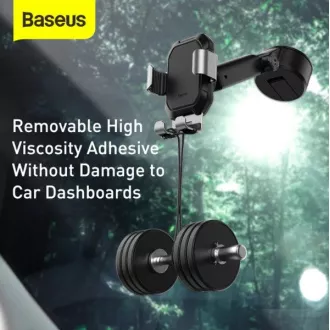 Baseus Tank Gravity držač za automobil (nadzorna ploča), crna