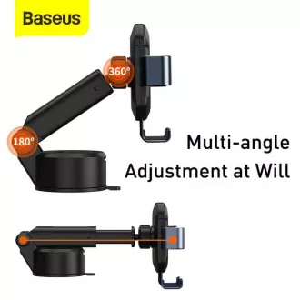 Baseus Tank Gravity držač za automobil (nadzorna ploča), crna
