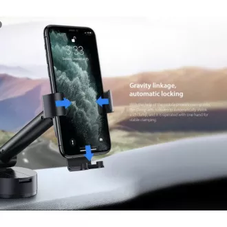 Baseus Simplism Gravity držač za automobil (nadzorna ploča), crna Baseus Simplism Gravity držač za automobil (nadzorna ploča), crna