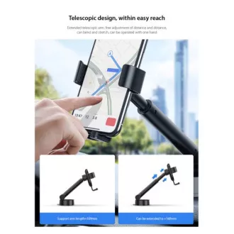 Baseus Simplism Gravity držač za automobil (nadzorna ploča), crna Baseus Simplism Gravity držač za automobil (nadzorna ploča), crna