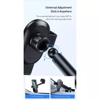 Baseus Simplism Gravity držač za automobil (nadzorna ploča), crna Baseus Simplism Gravity držač za automobil (nadzorna ploča), crna