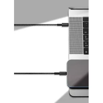 Baseus Tungsten Gold brzo punjenje/podatkovni kabel USB-C na Lightning PD 20W 1m, crni