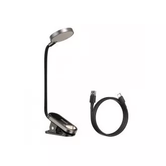 Baseus LED lampa za čitanje sa kopčom, siva