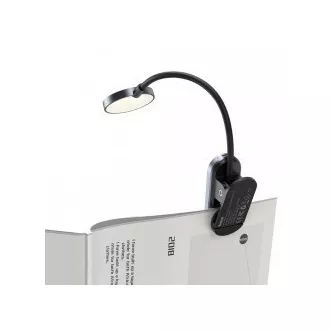 Baseus LED lampa za čitanje sa kopčom, siva