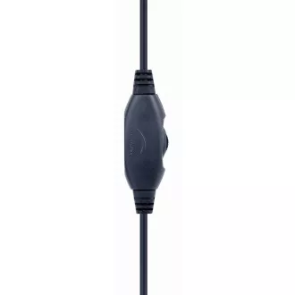 GEMBIRD slušalice s mikrofonom GHS-05-M, igraće, crno-plave, 1x 4-polni 3,5 mm priključak