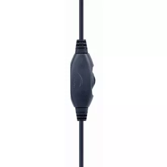 GEMBIRD slušalice s mikrofonom GHS-05-O, igraće, crno-narančaste, 1x 4-polni 3, 5 mm utičnica