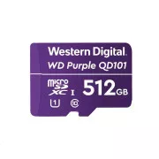 WD MicroSDXC kartica 512 GB ljubičasta WDD512G1P0C klasa 10 (R: 100 / W: 60 MB / s)
