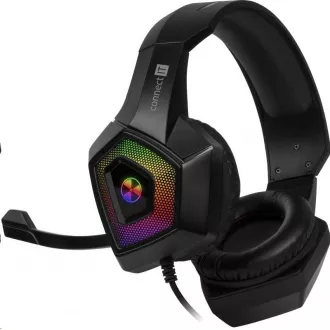 CONNECT IT gaming slušalice BATTLE RGB Ed. 3, s mikrofonom, crna