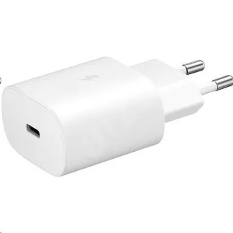Samsung putni punjač EP-TA800NWE, Quickcharge 25W, USB-C, bijeli Samsung putni punjač EP-TA800NWE, Quickcharge 25W, USB-C, bijeli