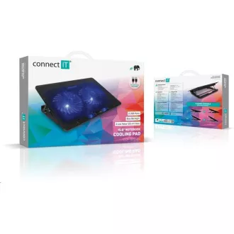 CONNECT IT FrostBreeze podloga za hlađenje prijenosnog računala, crna