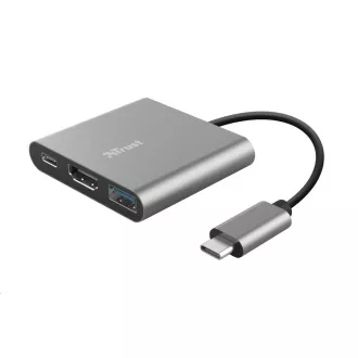 TRUST adapter DALYX, 3-u-1, USB-C
