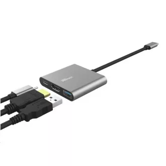 TRUST adapter DALYX, 3-u-1, USB-C