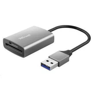 TRUST čitač memorijskih kartica DALYX Fast, vanjski, USB 3.2, 8cm TRUST čitač memorijskih kartica DALYX Fast, vanjski, USB 3.2, 8cm