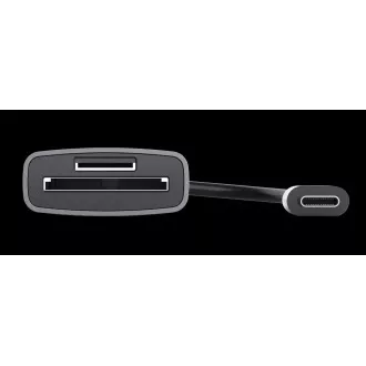TRUST čitač memorijskih kartica DALYX Fast, vanjski, USB-C, 8cm