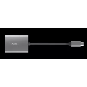 TRUST čitač memorijskih kartica DALYX Fast, vanjski, USB-C, 8cm