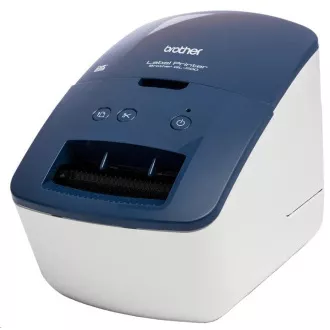 BROTHER pisač naljepnica QL-600B - 62mm, 71mm, termalni ispis, USB, SOHO pisač naljepnica