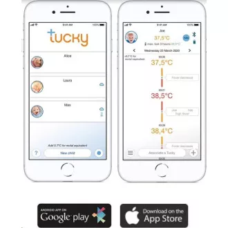 TUCKY – Pametni termometar i monitor položaja 2 u 1