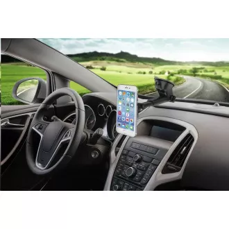 CONNECT IT držač za auto InCarz 4Strong CARBON, univerzalni magnet, 4 magneta, CARBON