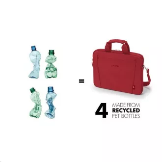 DICOTA Eco Slim Case BASE 13-14.1 Crvena